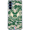 NBA Milwaukee Bucks Camo Digi Galaxy S24 Clear Case
