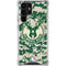 NBA Milwaukee Bucks Camo Digi Galaxy S24 Ultra Clear Case