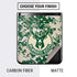 NBA Milwaukee Bucks Camo Digi Galaxy Z Flip Skin