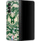 NBA Milwaukee Bucks Camo Digi Galaxy Z Fold3 5G Skin