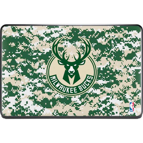 NBA Milwaukee Bucks Camo Digi Google Pixelbook Go Skin
