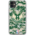 NBA Milwaukee Bucks Camo Digi iPhone 11 Clear Case