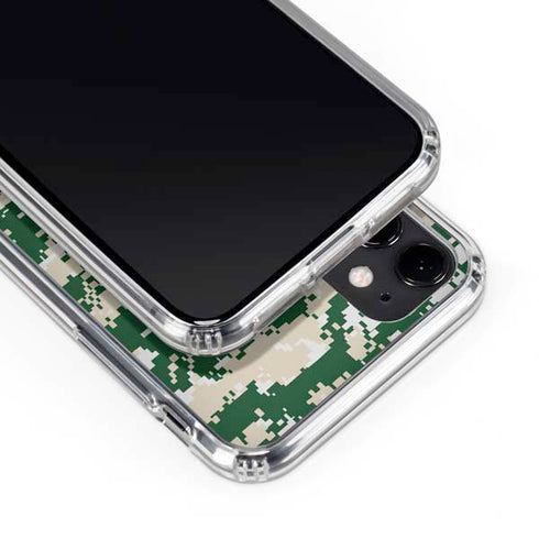 NBA Milwaukee Bucks Camo Digi iPhone 11 Clear Case