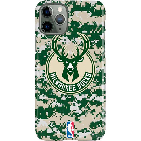 NBA Milwaukee Bucks Camo Digi iPhone 11 Pro Lite Case