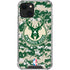 NBA Milwaukee Bucks Camo Digi iPhone 13 Mini Clear Case