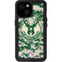 NBA Milwaukee Bucks Camo Digi iPhone 13 Mini Waterproof Case