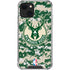 NBA Milwaukee Bucks Camo Digi iPhone 14 Clear Case