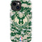 NBA Milwaukee Bucks Camo Digi iPhone 15 Plus Impact Case