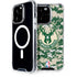 NBA Milwaukee Bucks Camo Digi iPhone 15 Pro MagSafe Case