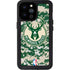NBA Milwaukee Bucks Camo Digi iPhone 14 Pro Max Waterproof Case