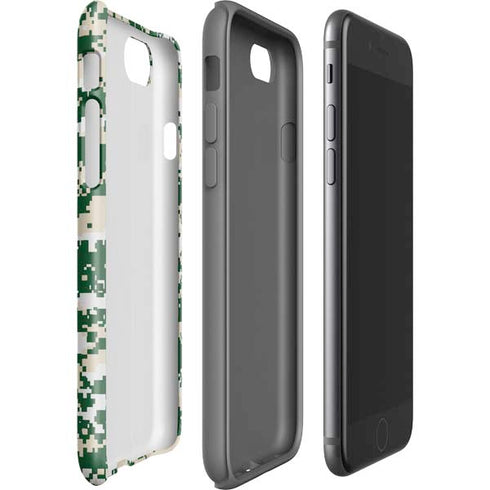 NBA Milwaukee Bucks Camo Digi iPhone SE (2nd & 3rd Gen) Pro Case