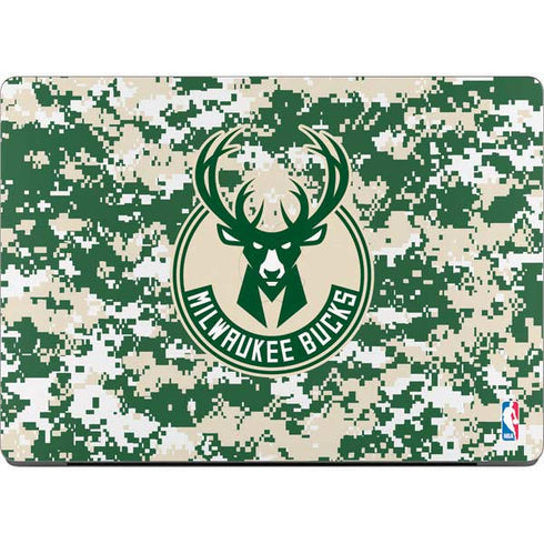 NBA Milwaukee Bucks Camo Digi MacBook Pro 14in (2021-24) Skin