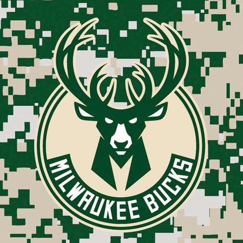 NBA Milwaukee Bucks Camo Digi Moto E5 Play Skin