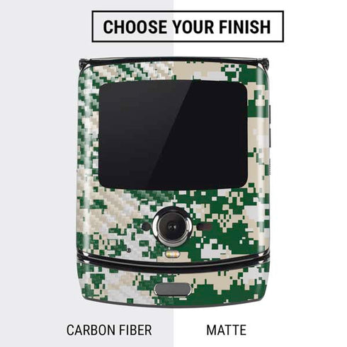 NBA Milwaukee Bucks Camo Digi Motorola RAZR Skin