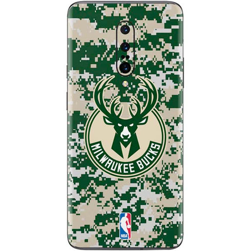 NBA Milwaukee Bucks Camo Digi OnePlus 7 Pro Skin