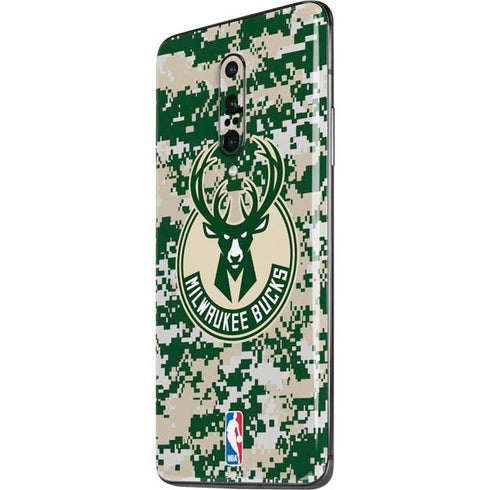 NBA Milwaukee Bucks Camo Digi OnePlus 7 Pro Skin