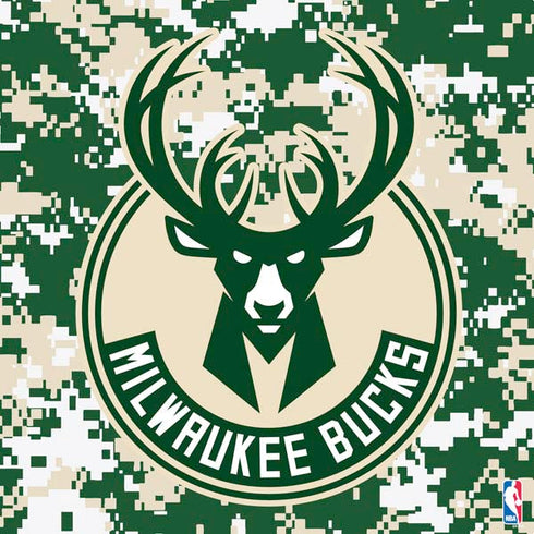 NBA Milwaukee Bucks Camo Digi PS4 Pro/Slim Controller Skin