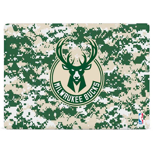 NBA Milwaukee Bucks Camo Digi Surface Laptop 2 Skin