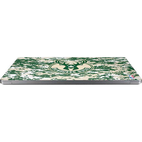NBA Milwaukee Bucks Camo Digi Universal Laptop 14in (11.4 x 8.2in) Skin