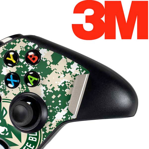 NBA Milwaukee Bucks Camo Digi Xbox One Controller Skin