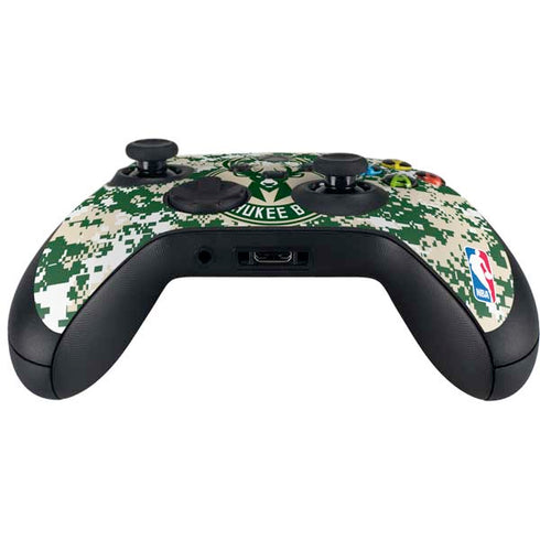 NBA Milwaukee Bucks Camo Digi Xbox Series X Controller Skin