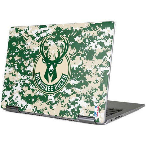 NBA Milwaukee Bucks Camo Digi Yoga 710 14in Skin