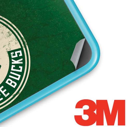 NBA Milwaukee Bucks Green Distressed Nintendo 2DS XL (2017) Skin