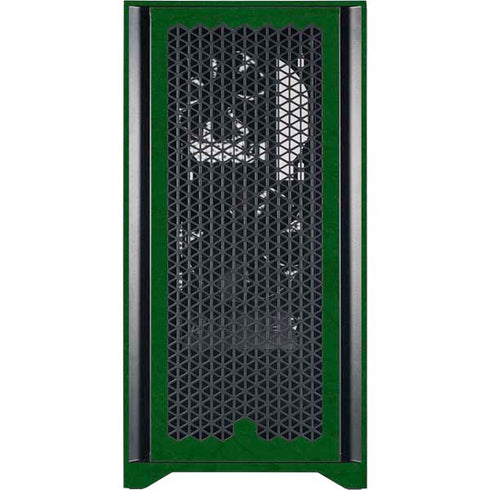 NBA Milwaukee Bucks Green Distressed Corsair 4000D Tempered Glass Mid-Tower ATX Case Skin