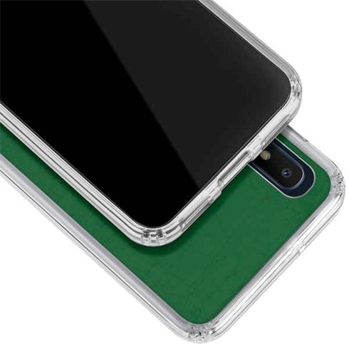 NBA Milwaukee Bucks Green Distressed Galaxy A10e Clear Case