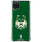 NBA Milwaukee Bucks Green Distressed Galaxy A12 Clear Case