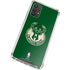 NBA Milwaukee Bucks Green Distressed Galaxy A32 5G Clear Case