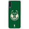 NBA Milwaukee Bucks Green Distressed Galaxy A50 Clear Case