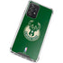 NBA Milwaukee Bucks Green Distressed Galaxy A52 5G Clear Case
