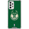 NBA Milwaukee Bucks Green Distressed Galaxy A53 5G Clear Case