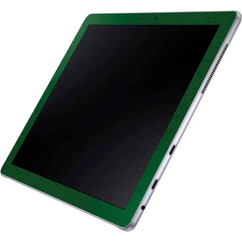 NBA Milwaukee Bucks Green Distressed Galaxy Book 12in Skin