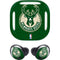 NBA Milwaukee Bucks Green Distressed Galaxy Buds Pro Skin