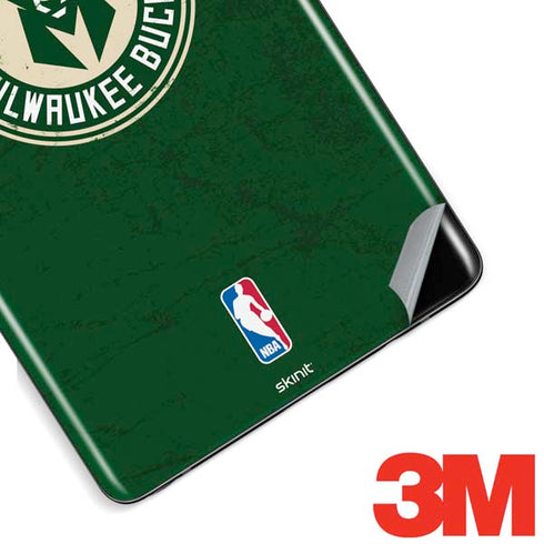 NBA Milwaukee Bucks Green Distressed Galaxy Note 8 Skin