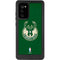NBA Milwaukee Bucks Green Distressed Galaxy Note20 5G Waterproof Case