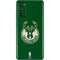 NBA Milwaukee Bucks Green Distressed Galaxy S20 Fan Edition Skin