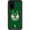 NBA Milwaukee Bucks Green Distressed Galaxy S20 Plus Waterproof Case