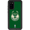 NBA Milwaukee Bucks Green Distressed Galaxy S20 Waterproof Case