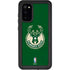 NBA Milwaukee Bucks Green Distressed Galaxy S20 Waterproof Case