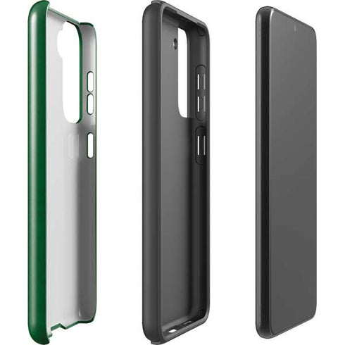 NBA Milwaukee Bucks Green Distressed Galaxy S21 FE Pro Case