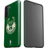 NBA Milwaukee Bucks Green Distressed Galaxy S21 FE Pro Case