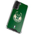 NBA Milwaukee Bucks Green Distressed Galaxy S22 Clear Case