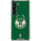 NBA Milwaukee Bucks Green Distressed Galaxy S23 Clear Case