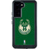 NBA Milwaukee Bucks Green Distressed Galaxy S23 Plus Waterproof Case