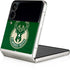 NBA Milwaukee Bucks Green Distressed Galaxy Z Flip3 5G Skin
