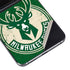 NBA Milwaukee Bucks Green Distressed Galaxy Z Flip5 5G Skin