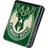 NBA Milwaukee Bucks Green Distressed Galaxy Z Flip5 5G Skin
